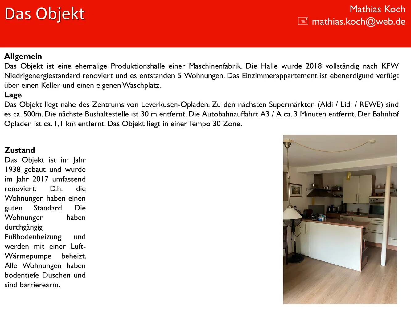 1 Zimmer Wohnung mit 30 m² in Leverkusen – Bild 3
