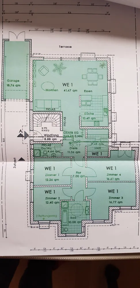 6 Zimmer Wohnung mit 150 m² in Aachen – Bild 3