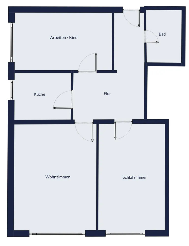 3 Zimmer Wohnung mit 80 m² in Nürnberg – Bild 11