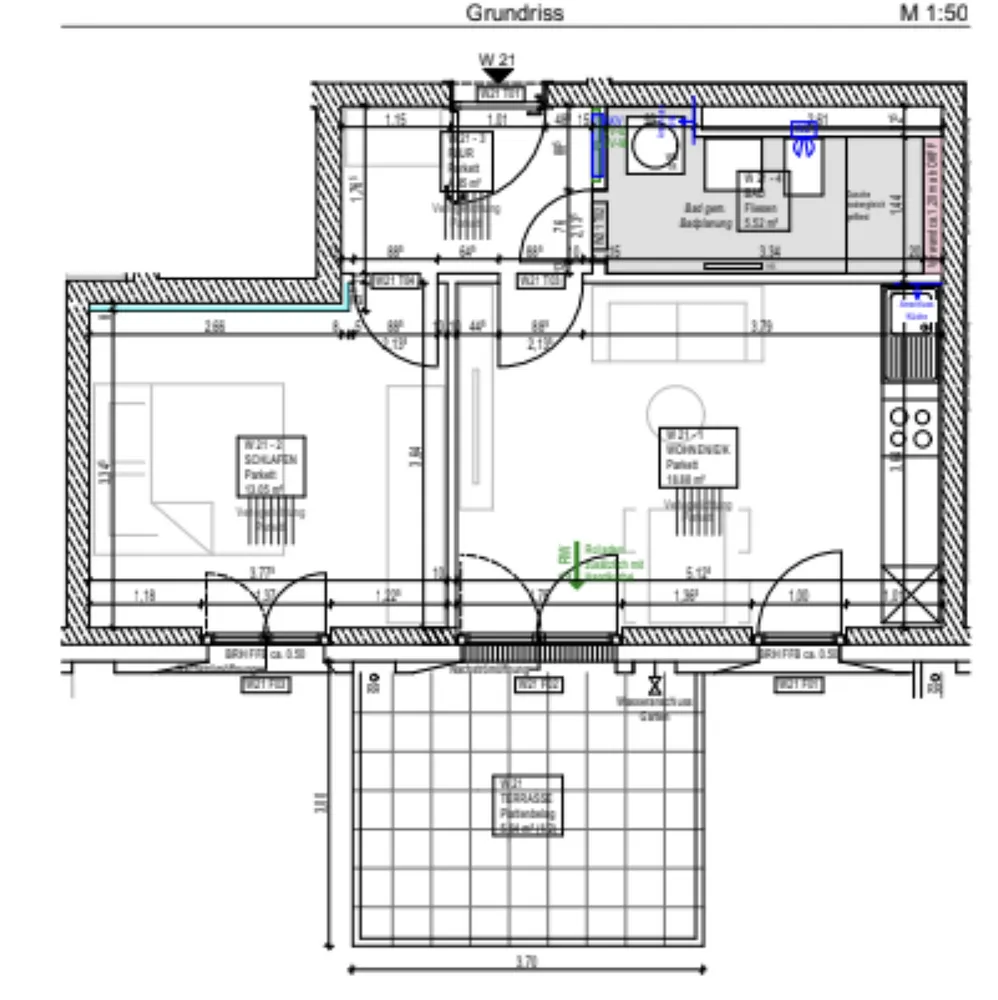 2 Zimmer Wohnung mit 48 m² in München – Bild 7