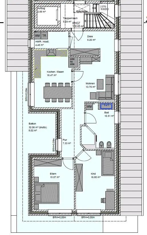3 Zimmer Wohnung mit 111 m² in Papenburg – Bild 7
