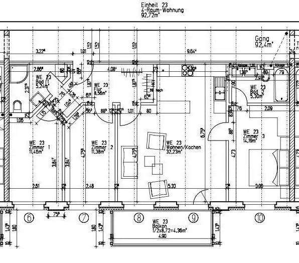 4 Zimmer Wohnung mit 93 m² in Leipzig – Bild 8
