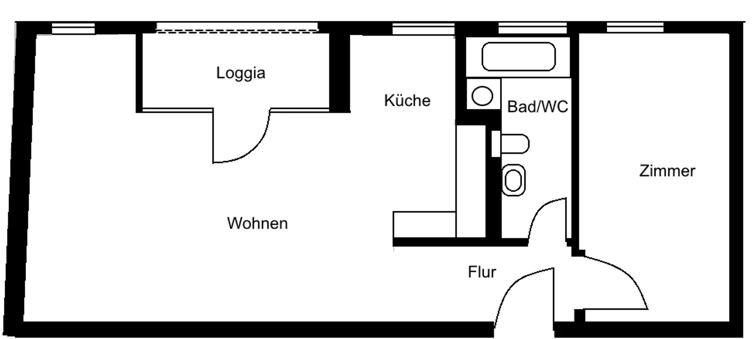2 Zimmer Wohnung mit 50 m² in München – Bild 4