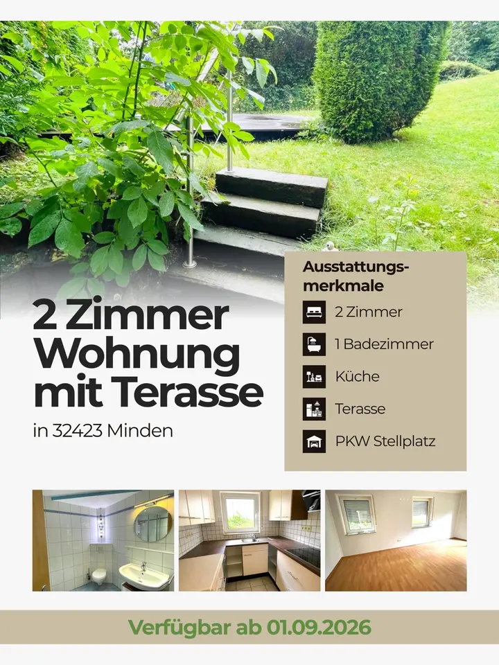 2 Zimmer Wohnung mit 59 m² in Minden – Bild 5