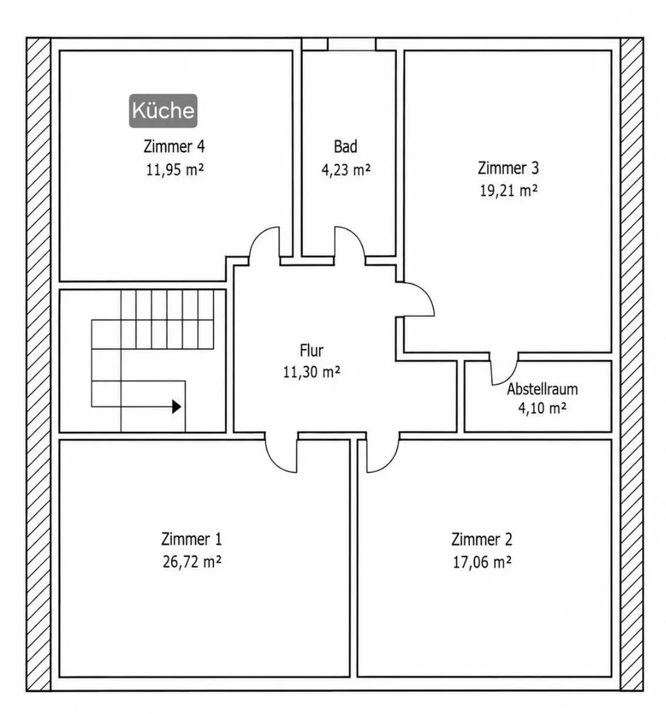 3 Zimmer Wohnung mit 90 m² in Wesel – Bild 8
