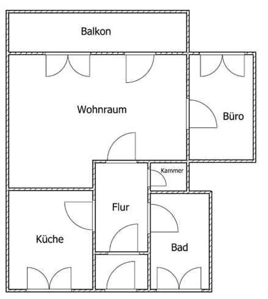 2 room apartment with 54 m² in Düsseldorf – Photo 2