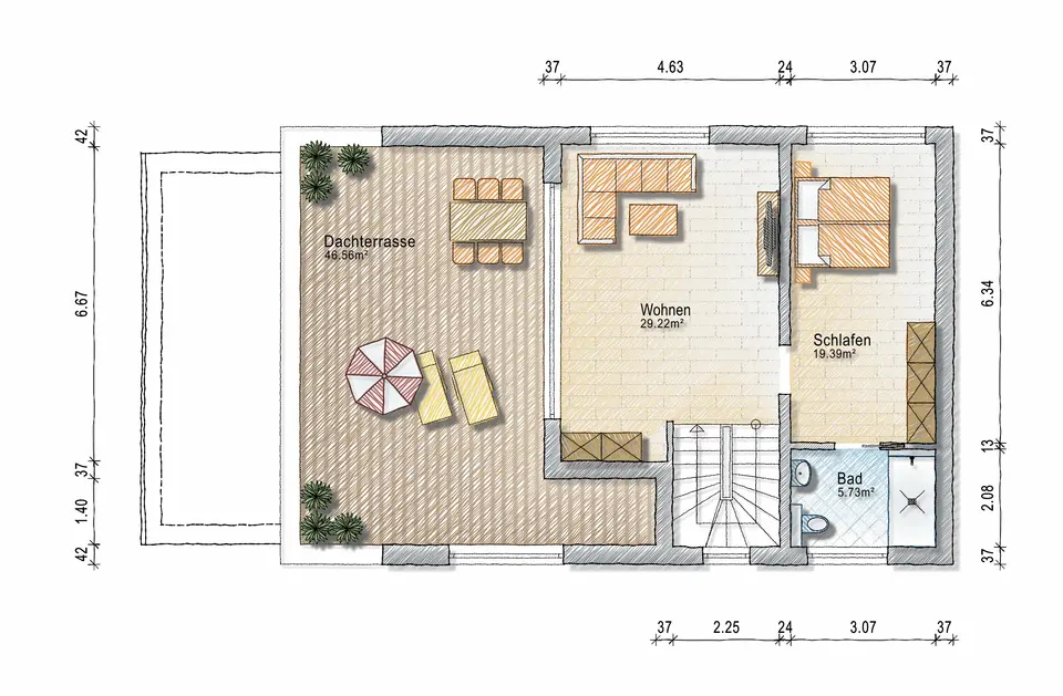 5 Zimmer Haus mit 165 m² in Bühl – Bild 5