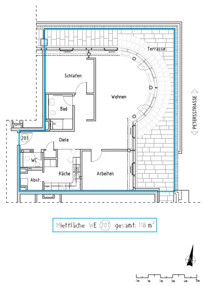 3 Zimmer Wohnung mit 118 m² in Leipzig – Bild 12