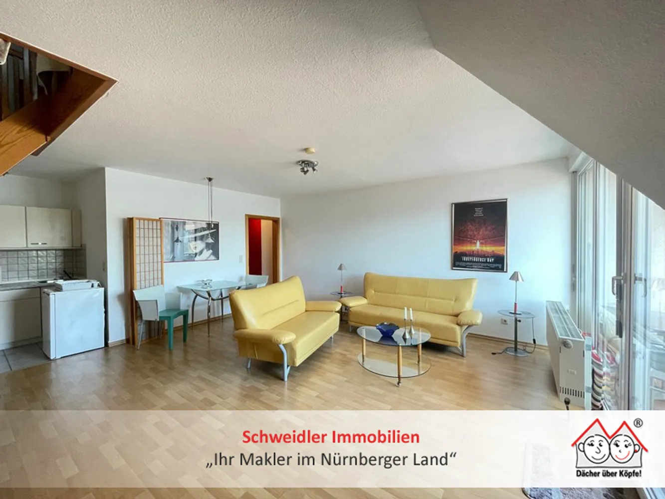 2 Zimmer Wohnung mit 56 m² in Nürnberg – Bild 1