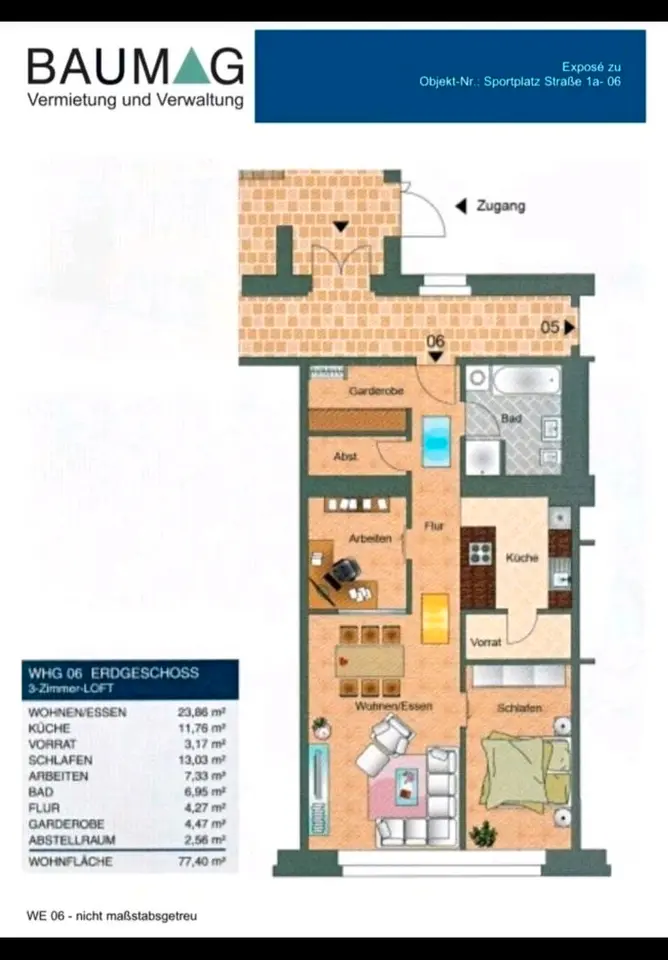 3 Zimmer Wohnung mit 77 m² in Dresden – Bild 7