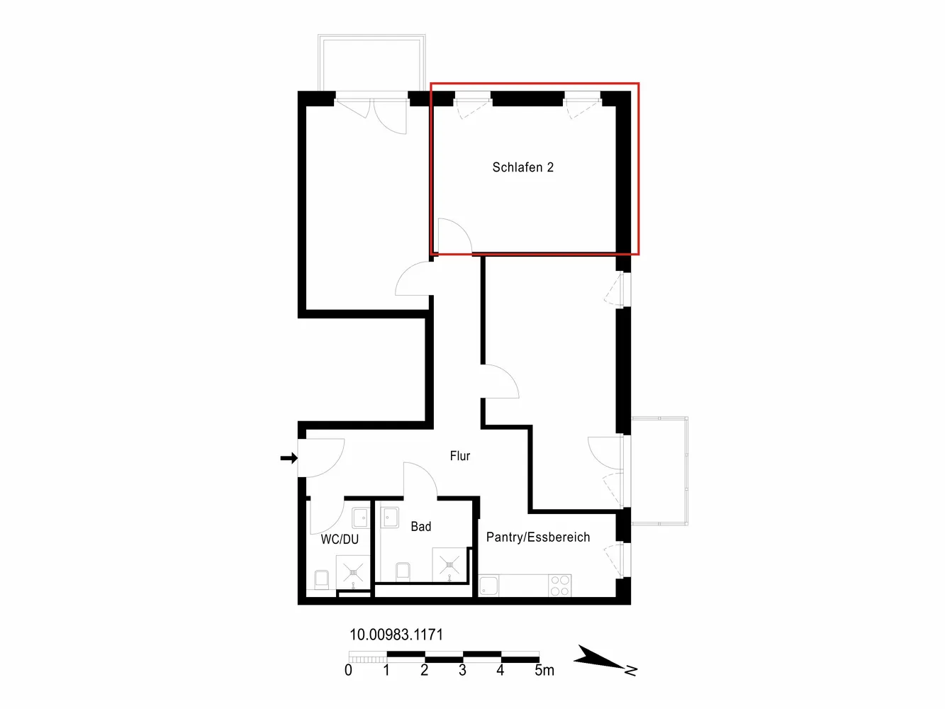 1 Zimmer Wohnung mit 30 m² in Berlin – Bild 3