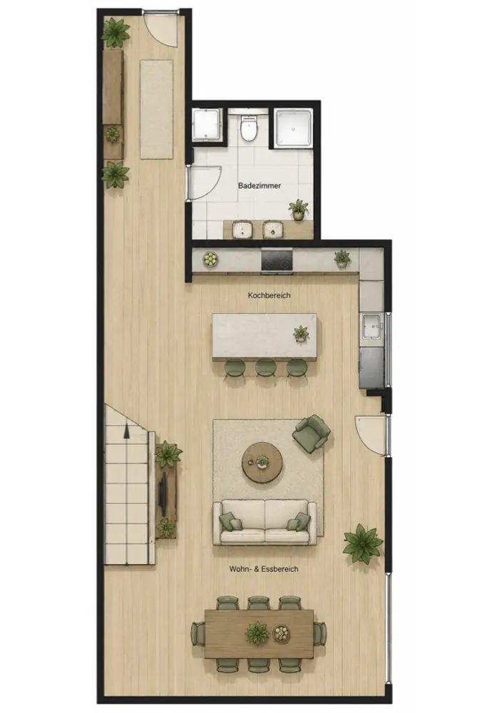 3 Zimmer Wohnung mit 166 m² in Köln – Bild 4