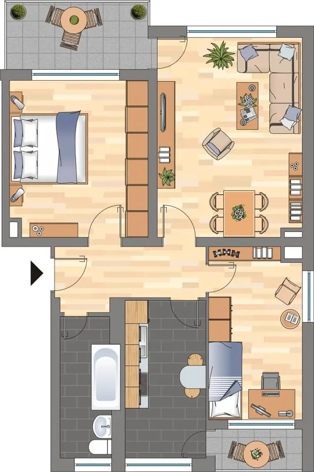 3 Zimmer Wohnung mit 65 m² in Witten – Bild 5