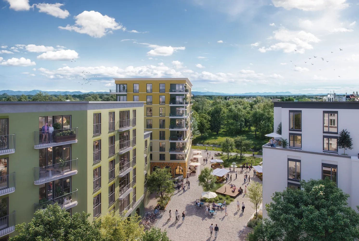 3 Zimmer Wohnung mit 88 m² in München – Bild 2