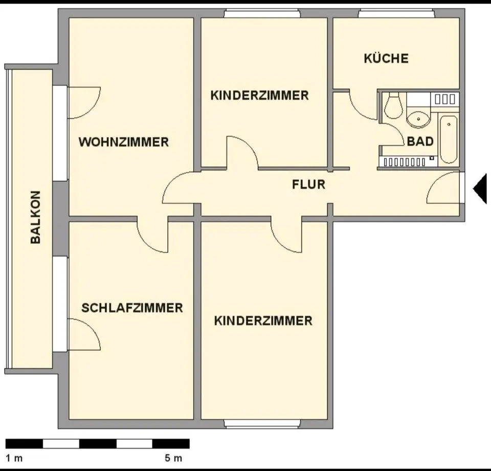 4 Zimmer Wohnung mit 97 m² in Chemnitz – Bild 7