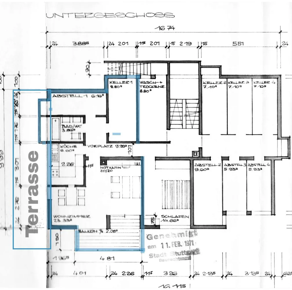 3 Zimmer Wohnung mit 72 m² in Stuttgart – Bild 8