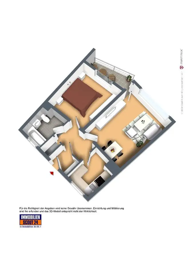 2 Zimmer Wohnung mit 51 m² in Remscheid – Bild 4