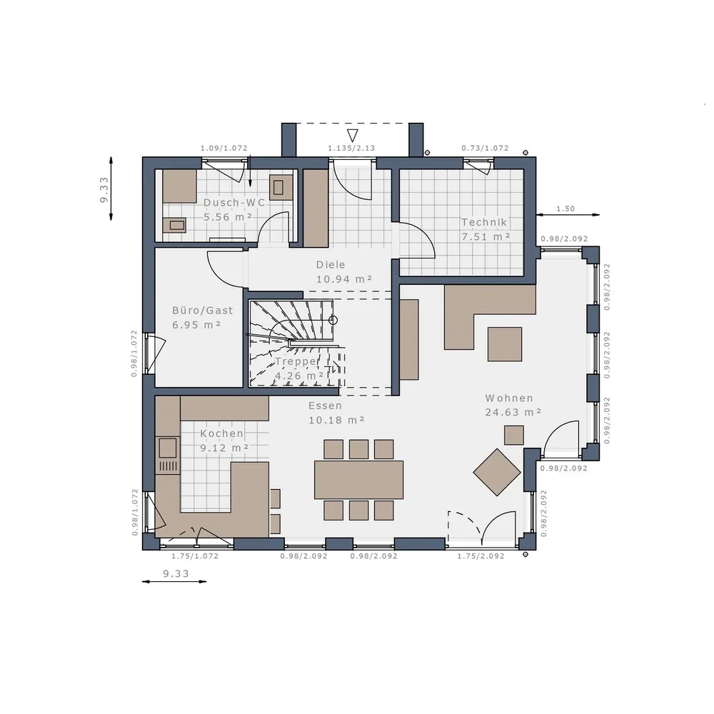 5 Zimmer Haus mit 145 m² in Hof – Bild 5