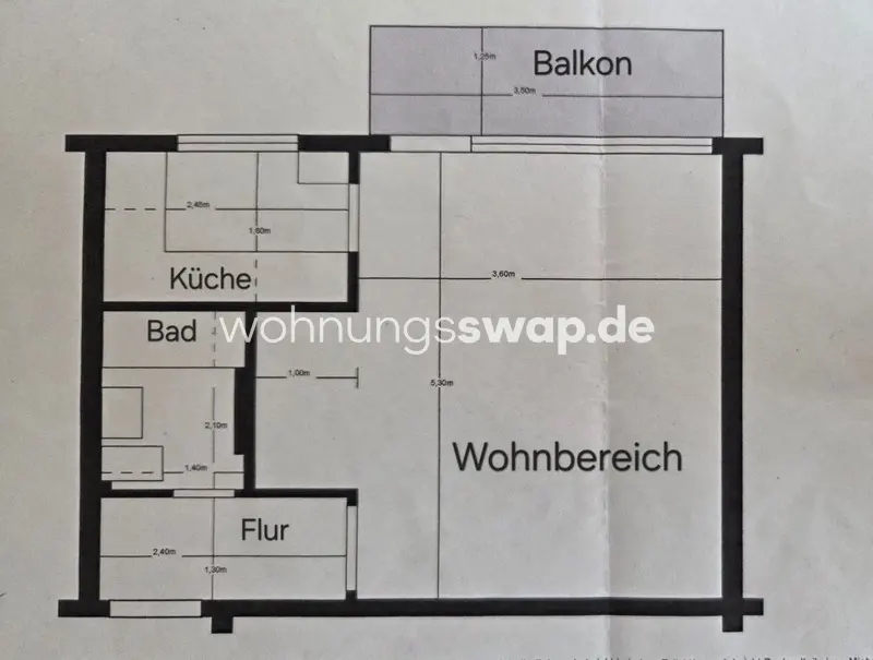 Studio mit 20 m² in Hamburg – Bild 8