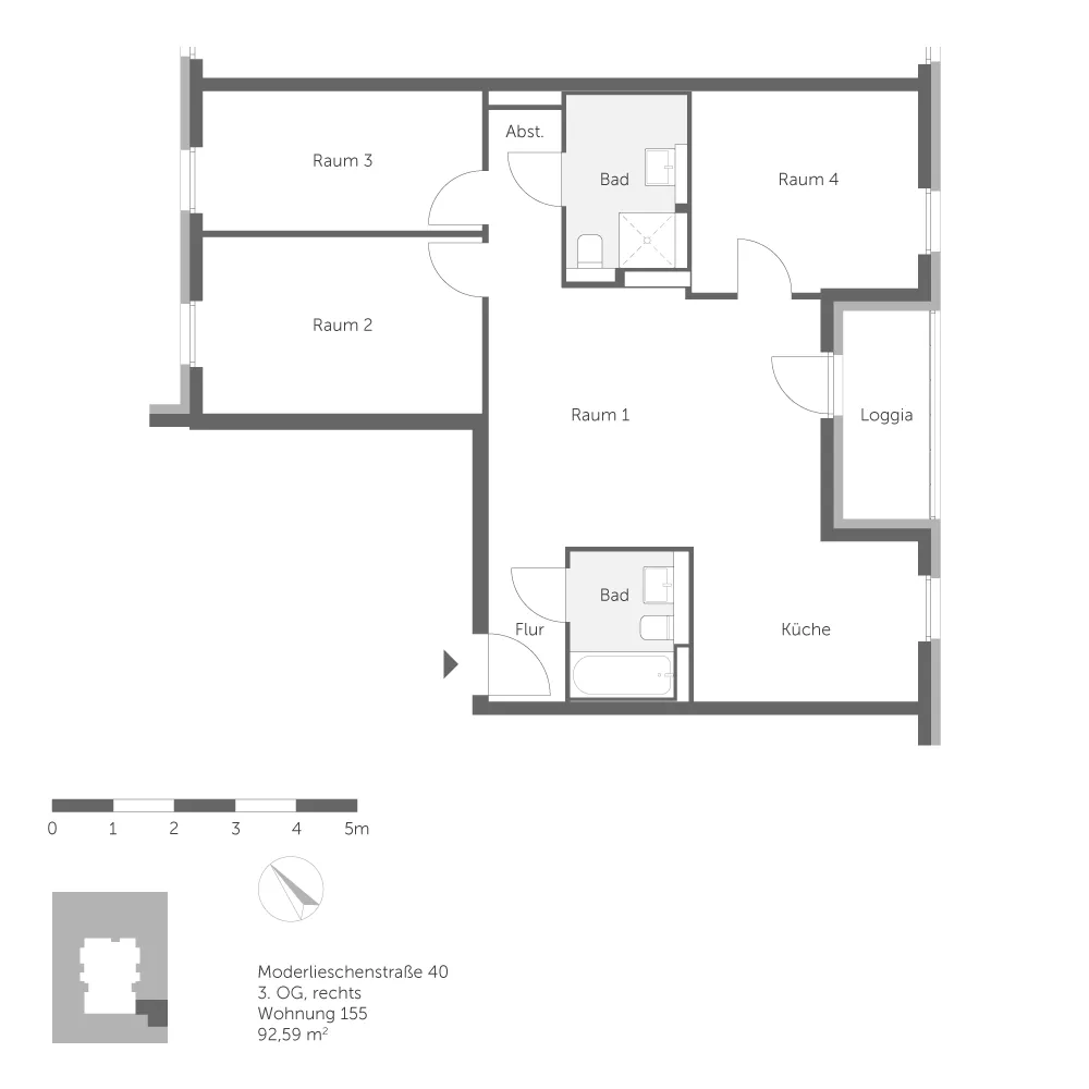 4 Zimmer Wohnung mit 93 m² in Berlin – Bild 11