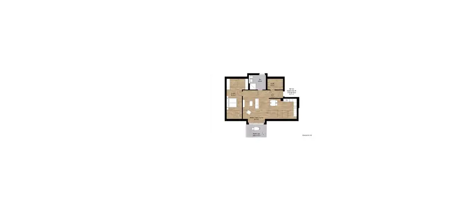 2 Zimmer Wohnung mit 91 m² in Dortmund – Bild 7