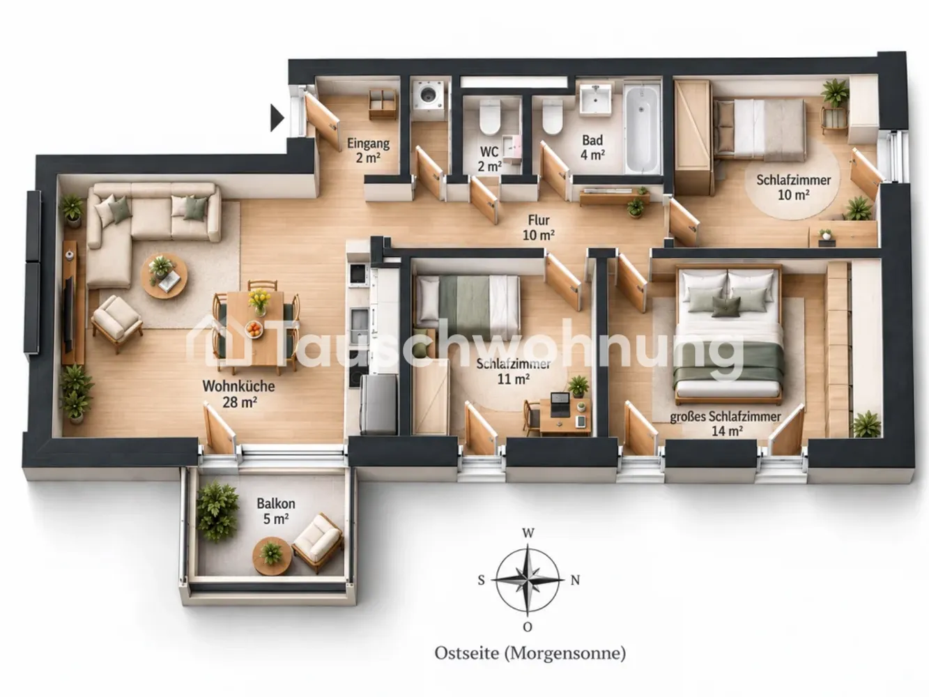 4 room apartment with 82 m² in Berlin – Photo 9