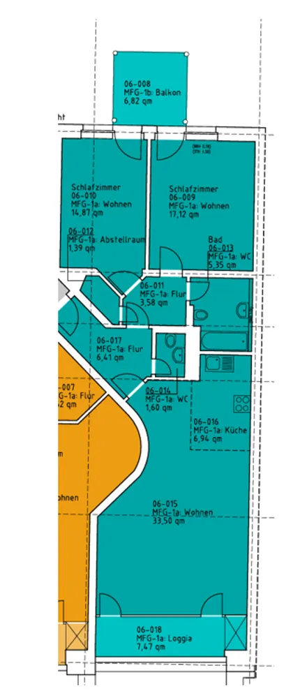 3 Zimmer Wohnung mit 104 m² in Berlin – Bild 1