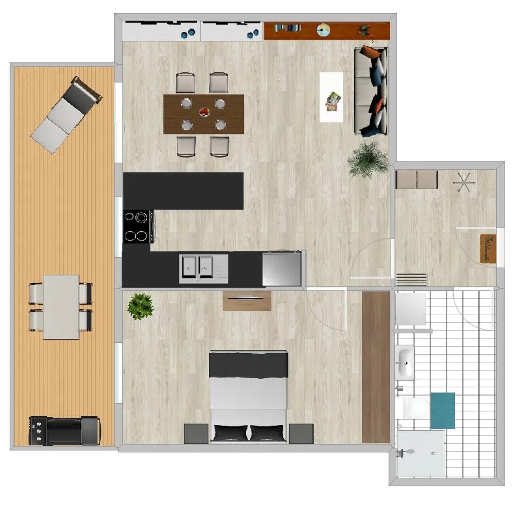 2 Zimmer Wohnung mit 81 m² in Mannheim – Bild 4