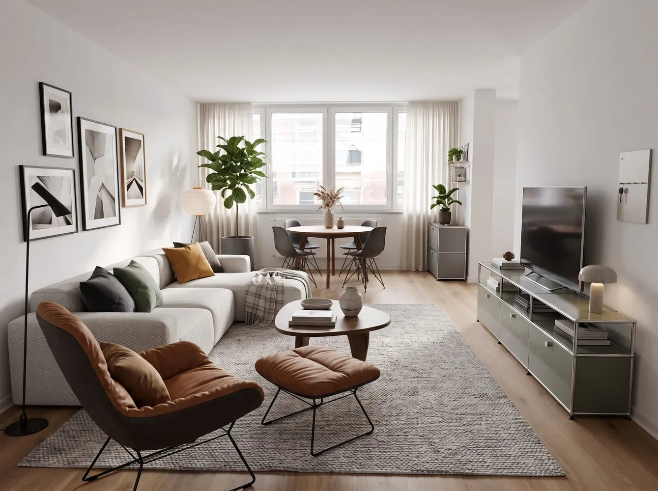 2 Zimmer Wohnung mit 55 m² in Aachen – Bild 1