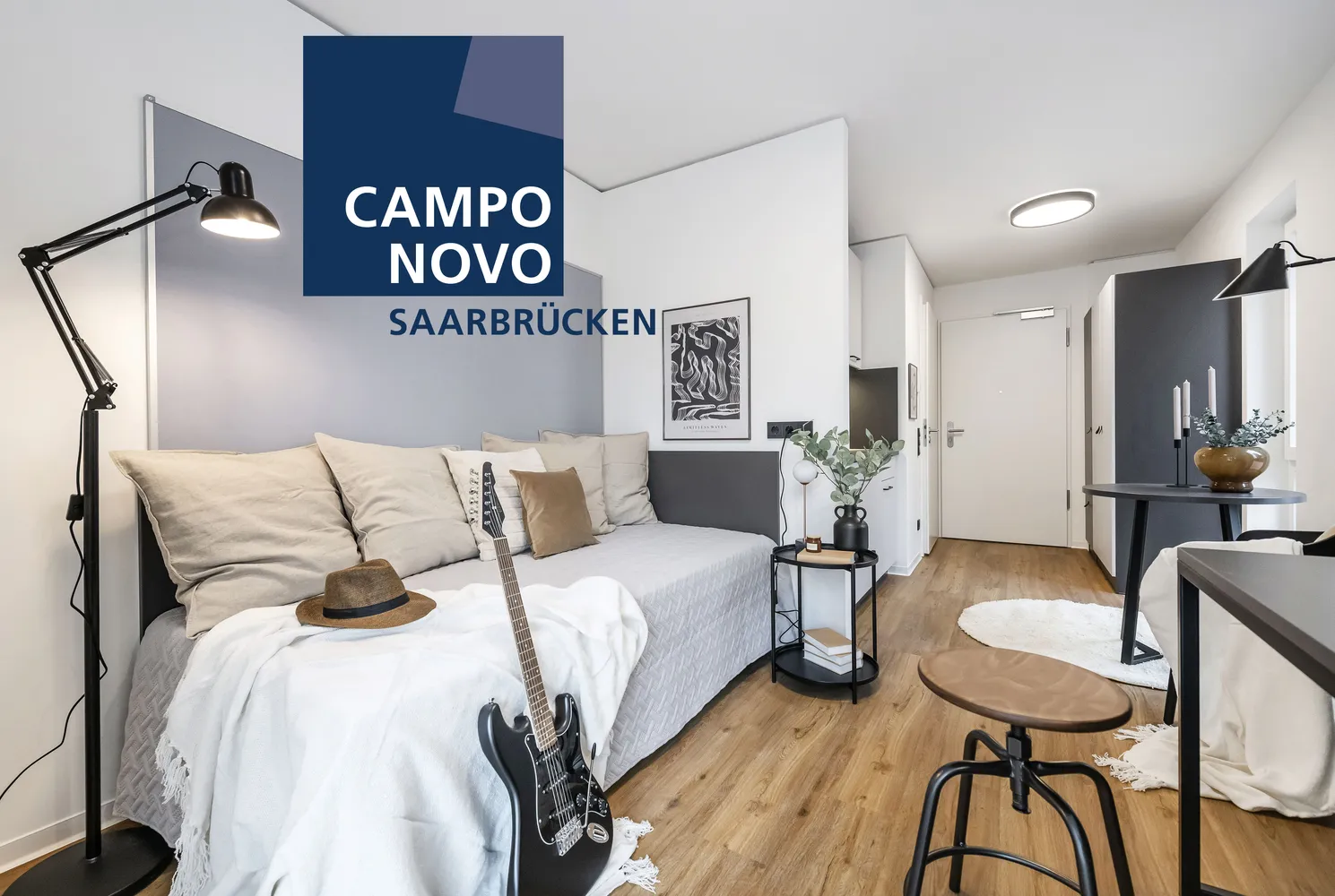 1 Zimmer Wohnung mit 23 m² in Saarbrücken – Bild 1