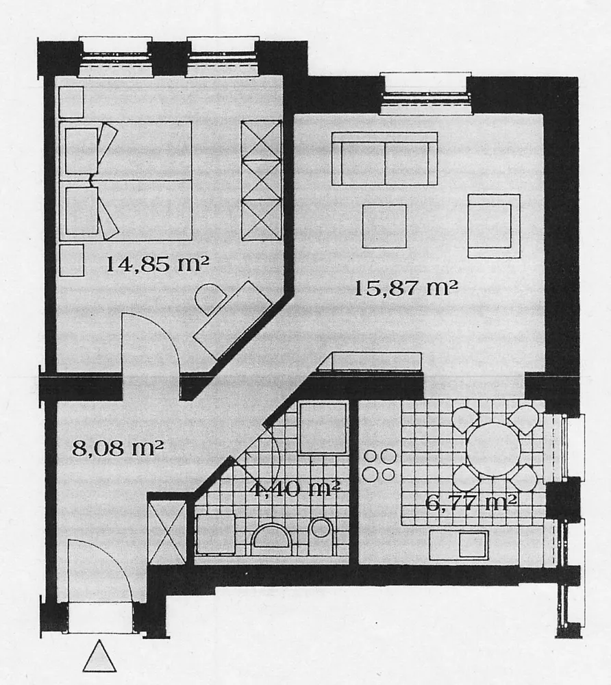 2 Zimmer Wohnung mit 50 m² in Dresden – Bild 8