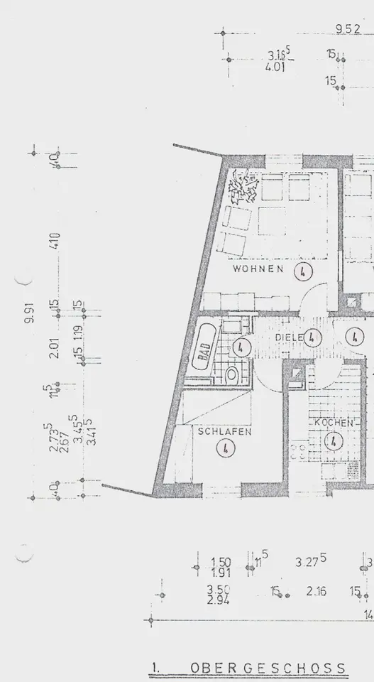 3 Zimmer Wohnung mit 38 m² in Pforzheim – Bild 10