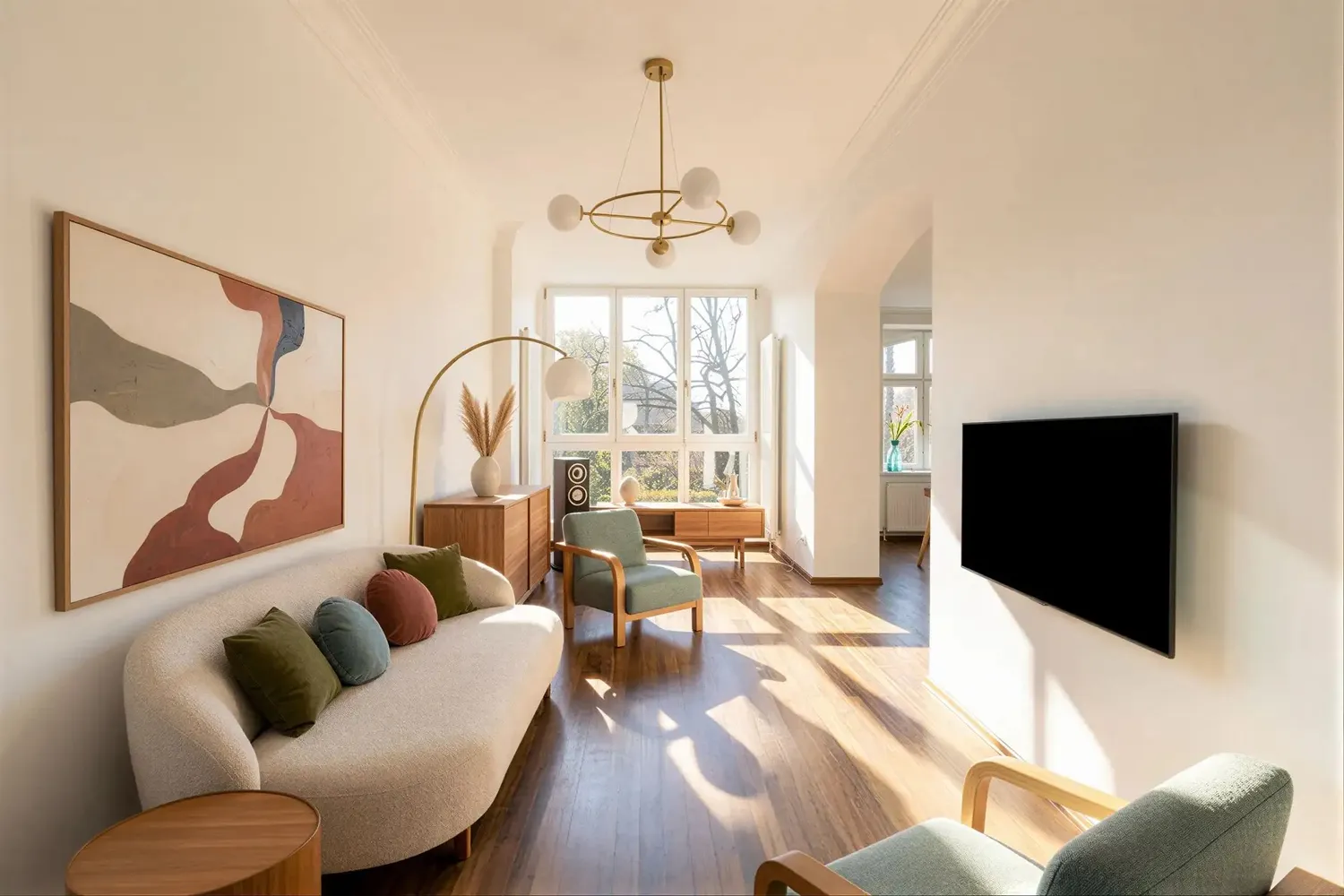 4 Zimmer Wohnung mit 120 m² in München – Bild 2