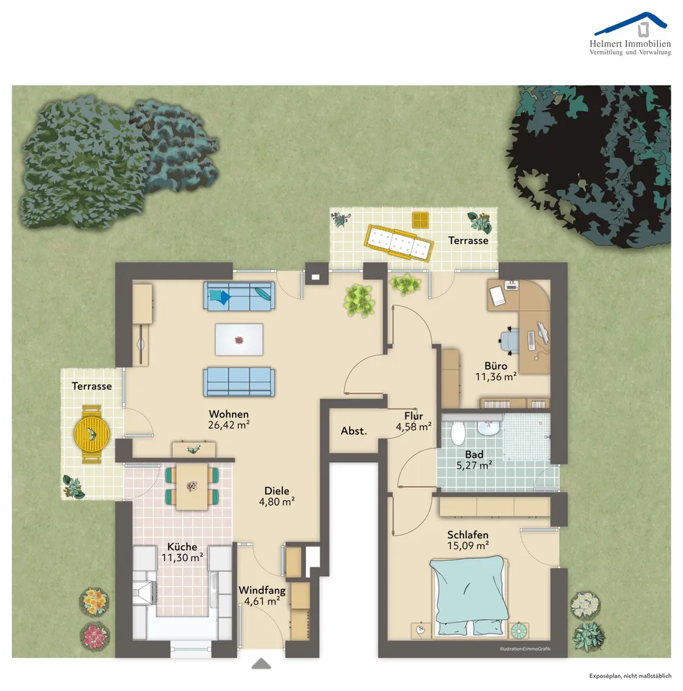 3 Zimmer Wohnung mit 83 m² in Münster – Bild 8