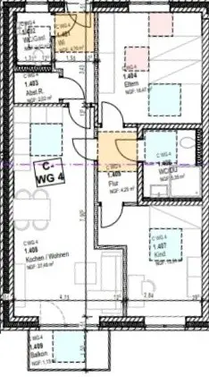 3 Zimmer Wohnung mit 78 m² in Bramsche – Bild 5