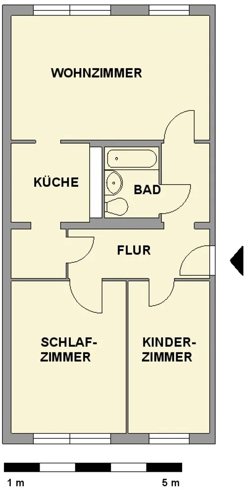 3 room apartment with 66 m² in Chemnitz – Photo 5