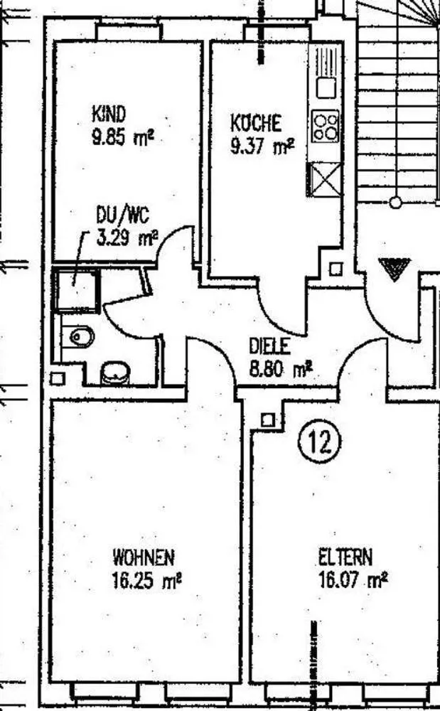 3 Zimmer Wohnung mit 64 m² in Leipzig – Bild 12