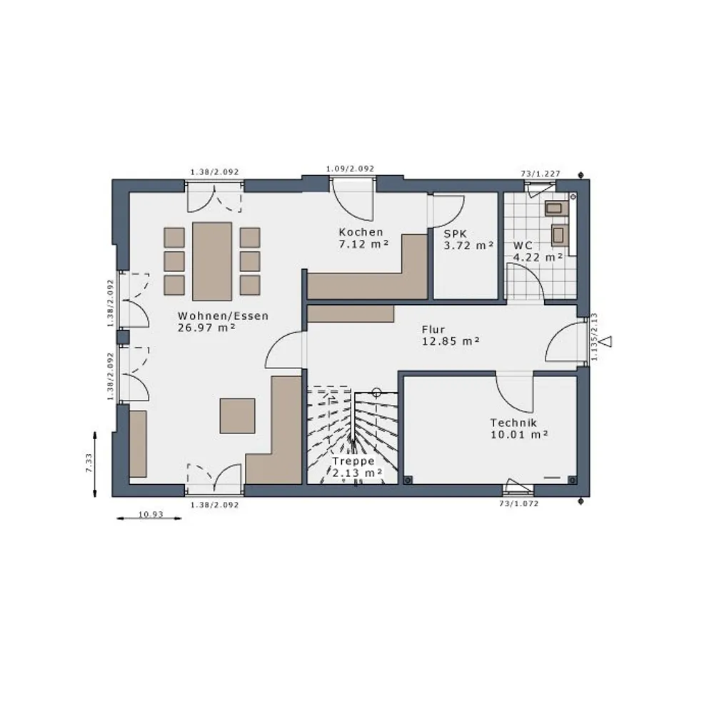 4 Zimmer Haus mit 134 m² in Essen – Bild 5