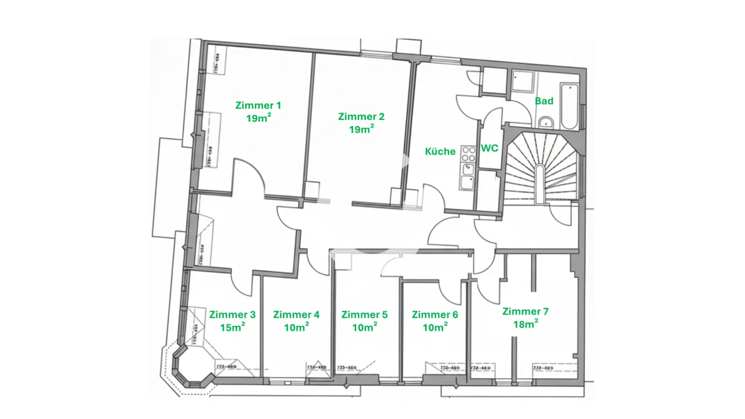 7 Zimmer Wohnung mit 150 m² in Stuttgart – Bild 10