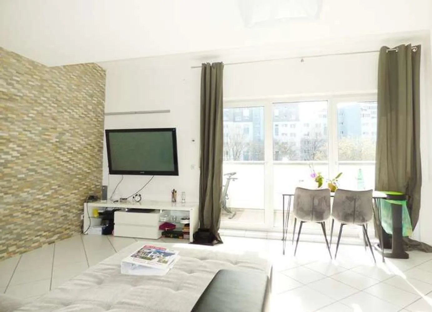 3 Zimmer Wohnung mit 48 m² in Frankfurt am Main – Bild 1