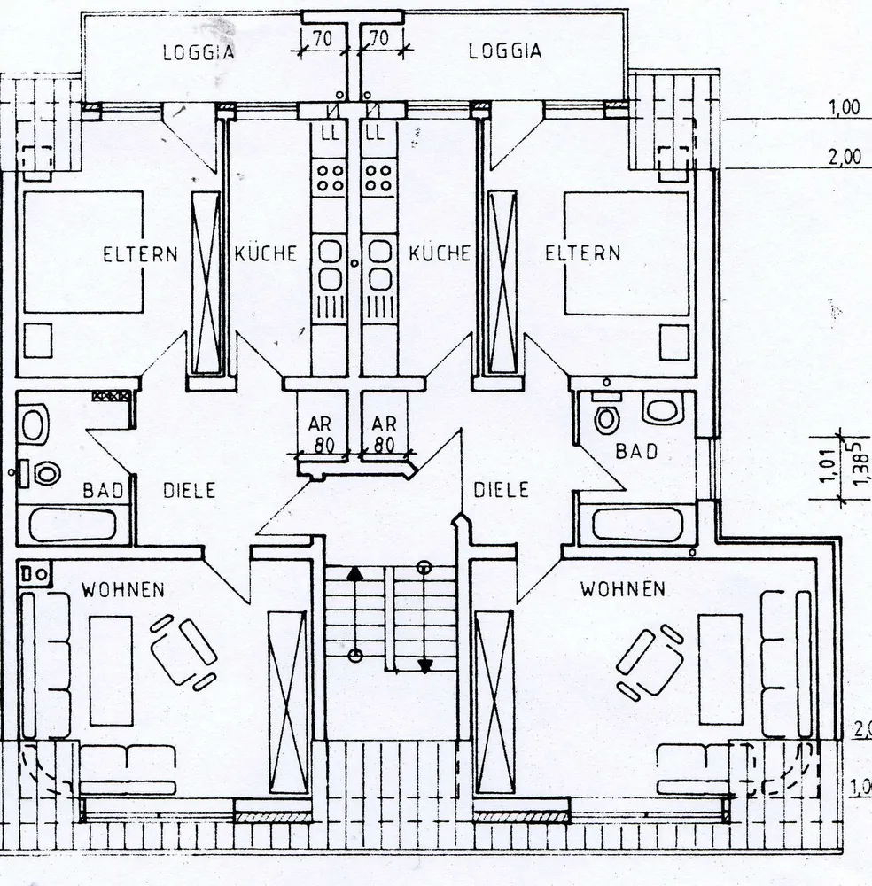 2 Zimmer Wohnung mit 57 m² in Duisburg – Bild 3
