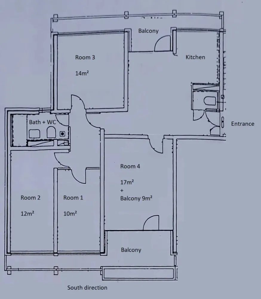 WG-Zimmer mit 14 m² in München – Bild 2