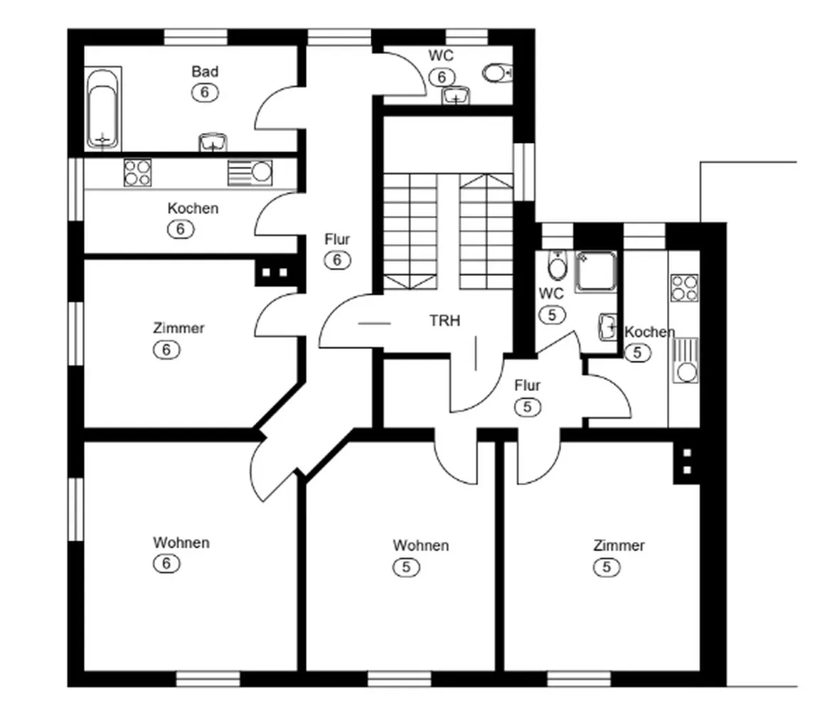 2 room apartment with 58 m² in Augsburg – Photo 7