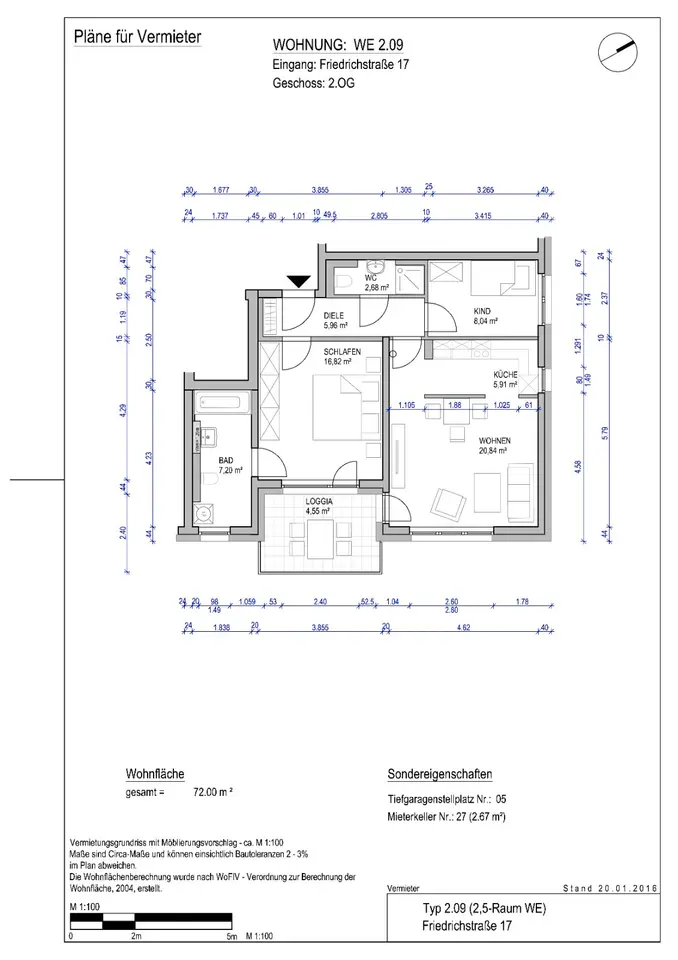 3 Zimmer Wohnung mit 72 m² in Dresden – Bild 8