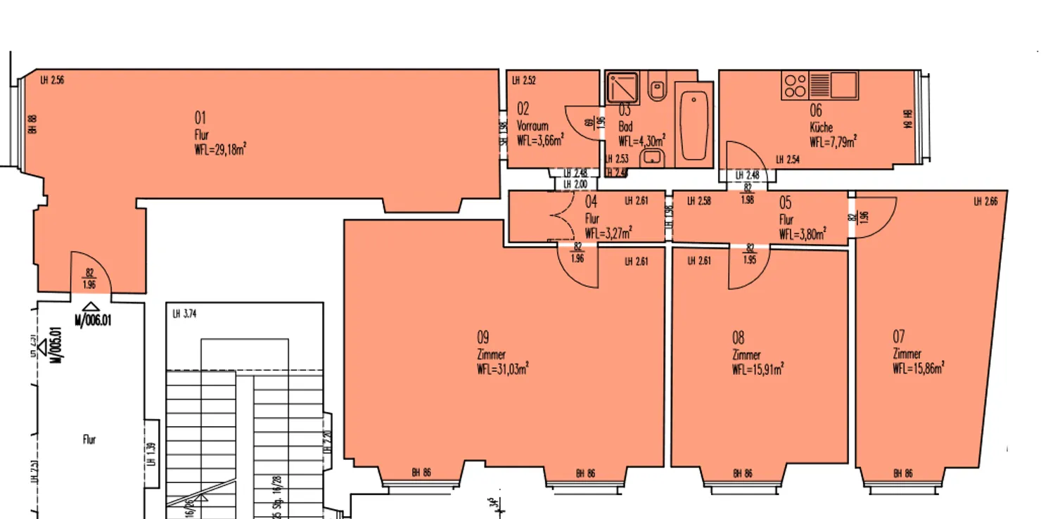 3 Zimmer Wohnung mit 115 m² in Wuppertal – Bild 8
