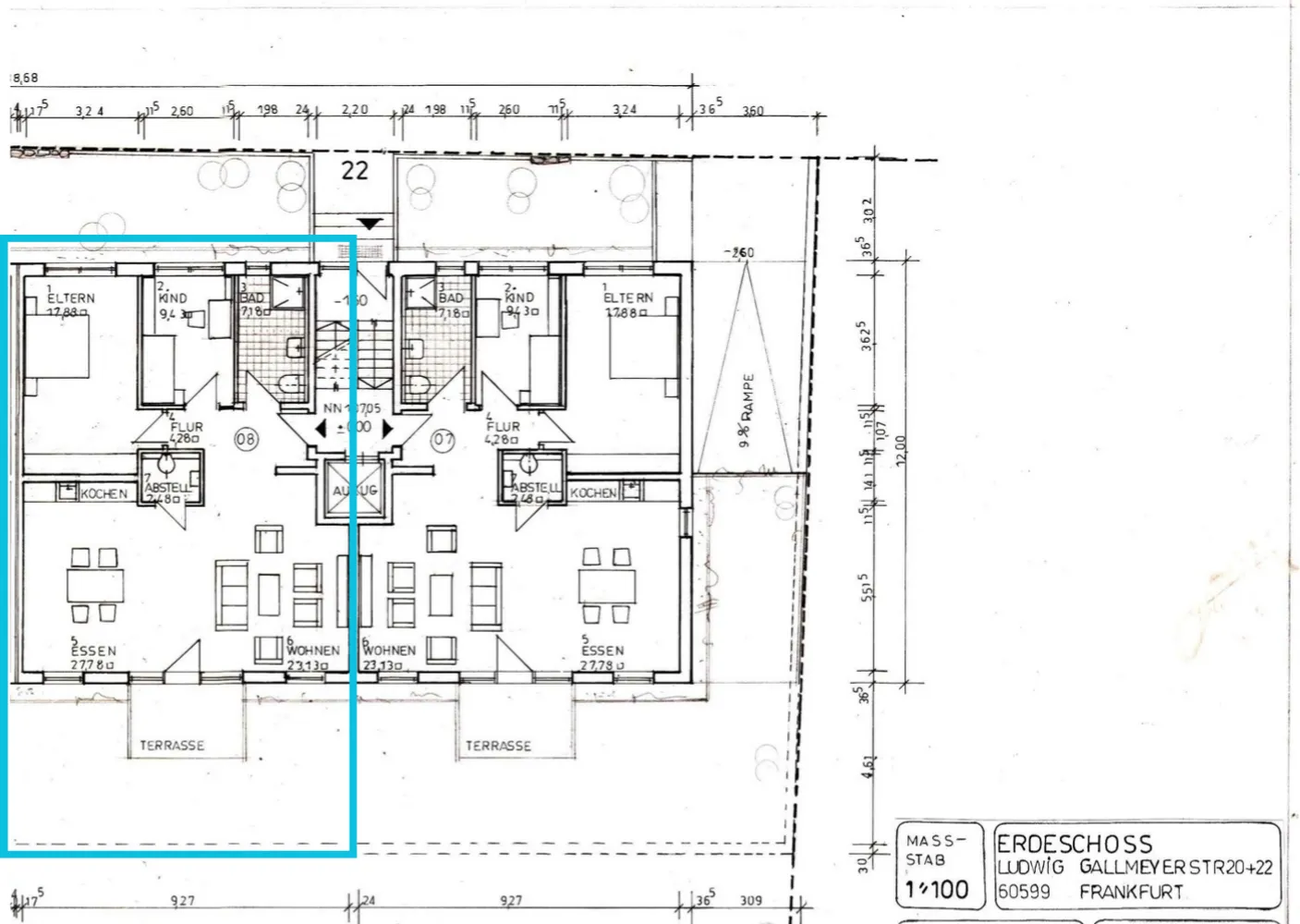 3 Zimmer Wohnung mit 93 m² in Frankfurt am Main – Bild 5