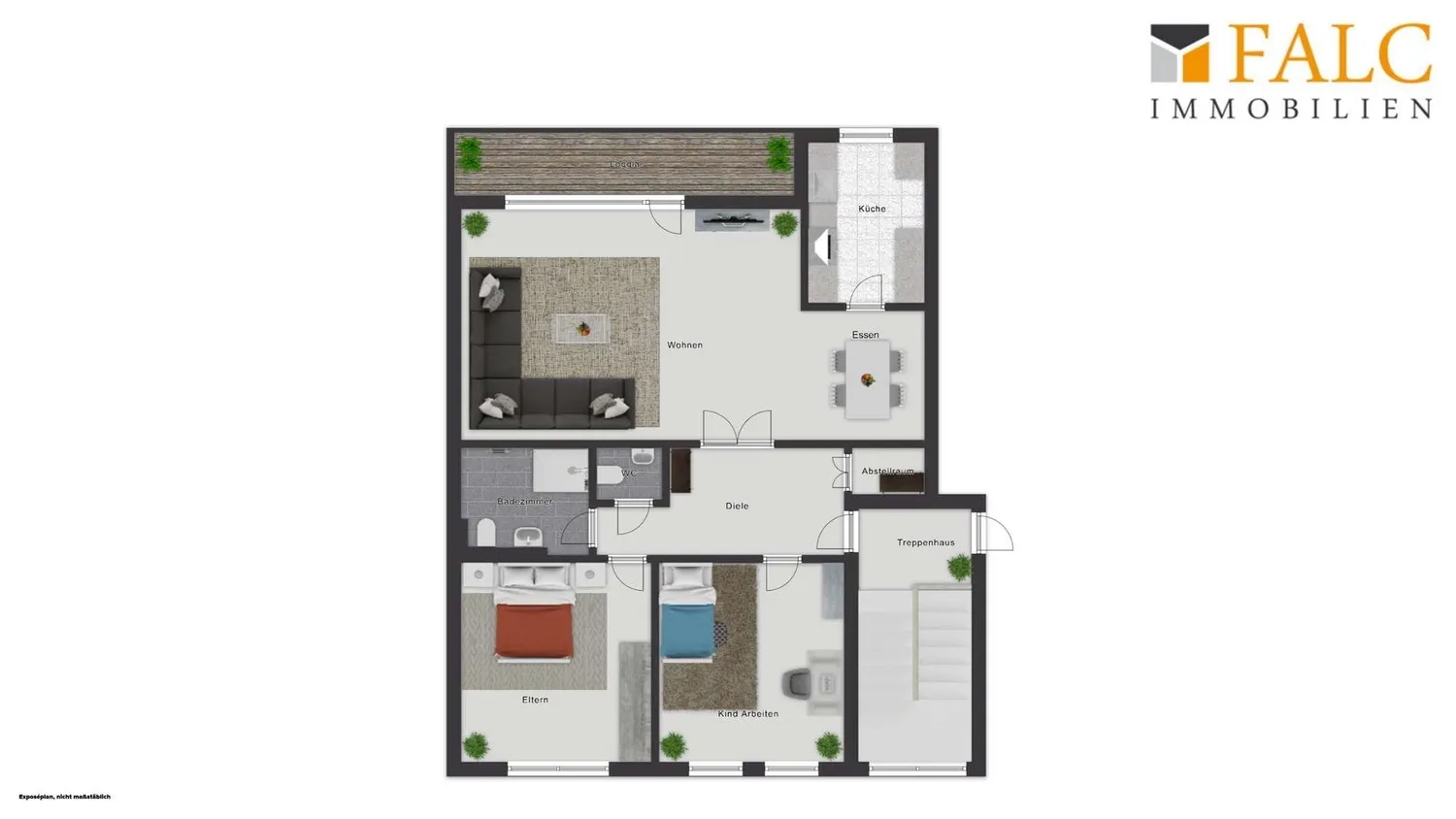 3 Zimmer Wohnung mit 103 m² in Frechen – Bild 5