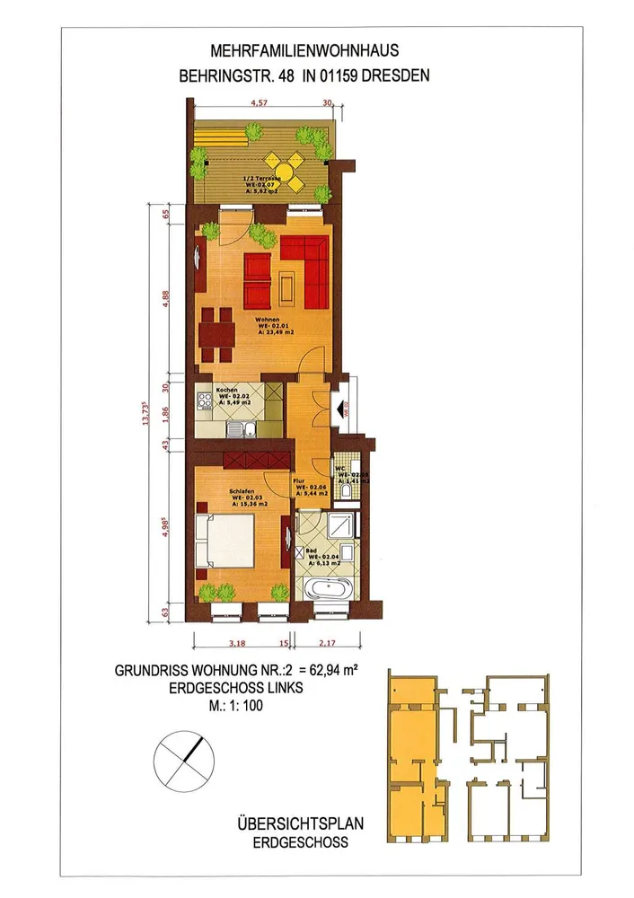 2 Zimmer Wohnung mit 63 m² in Dresden – Bild 11
