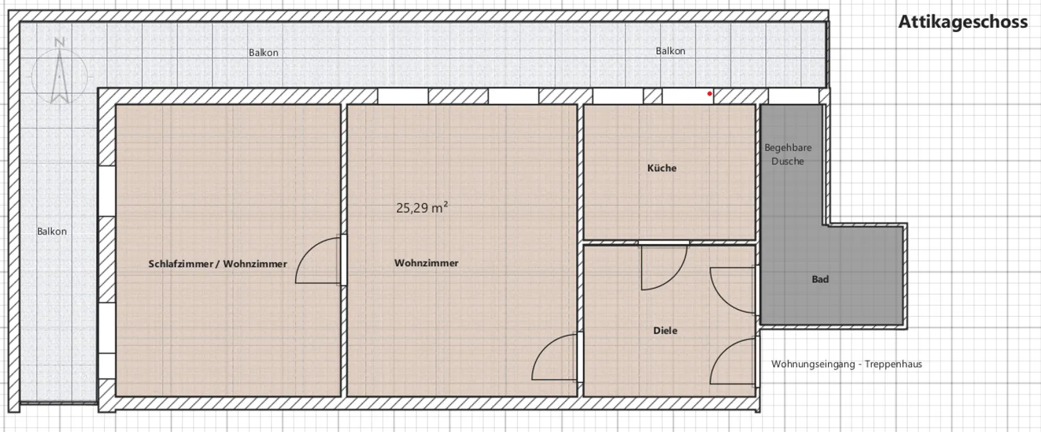 2 Zimmer Wohnung mit 74 m² in Dortmund – Bild 9