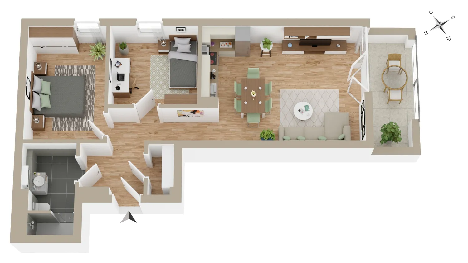 3 Zimmer Wohnung mit 70 m² in Kiel – Bild 10